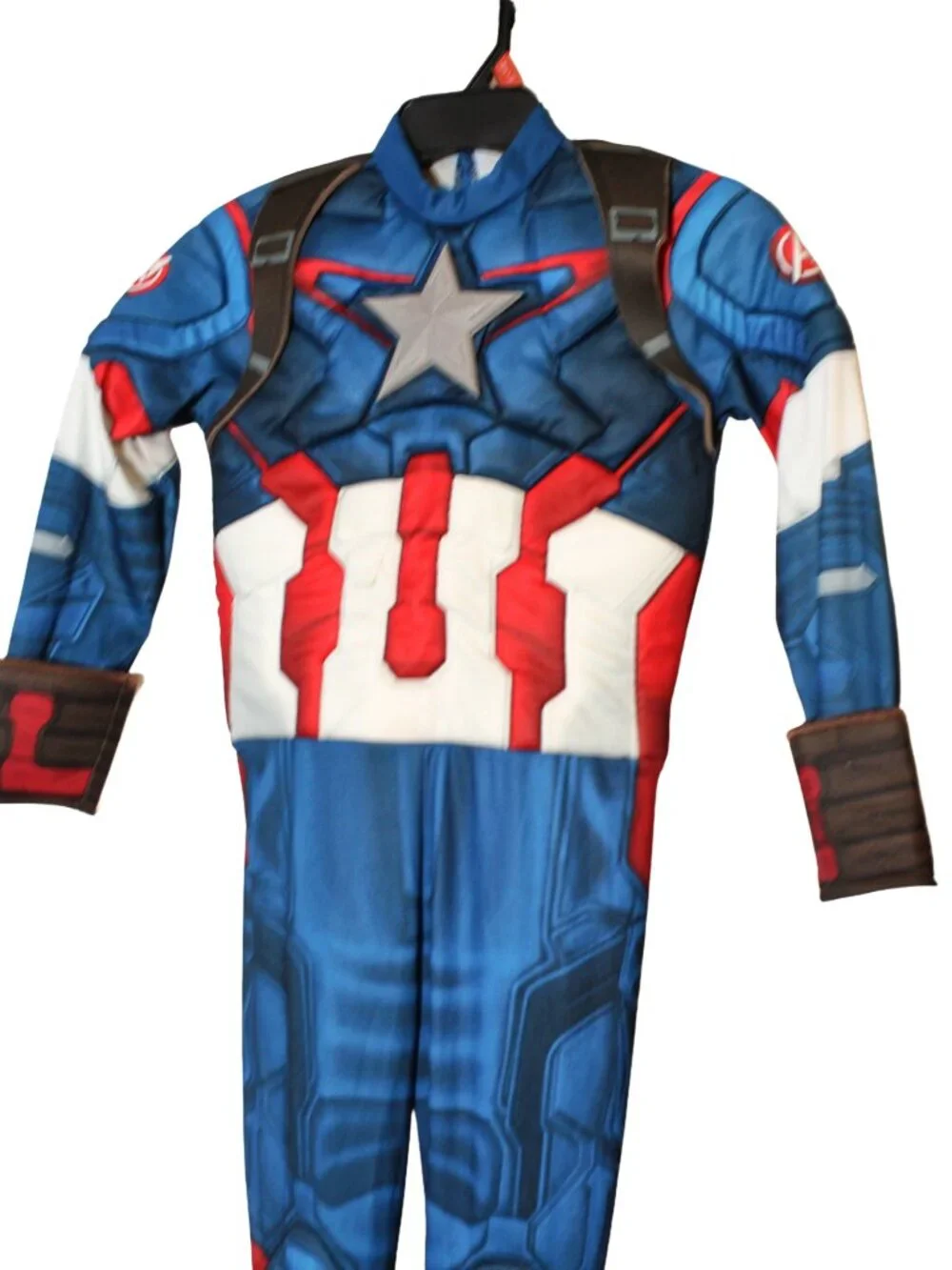 Kids Captain America Costume Suit Only Size M 7 8
